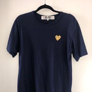 Blue CDG Short Sleeve